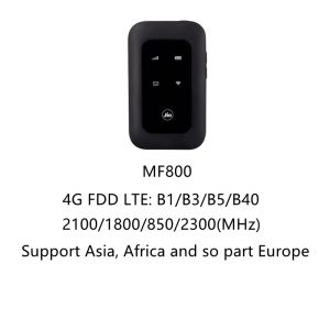 Routers MF800 Ontgrendelde 4G LTE Modem Wifi Router met Sim Card Slot Mobile Pocket WiFi PK