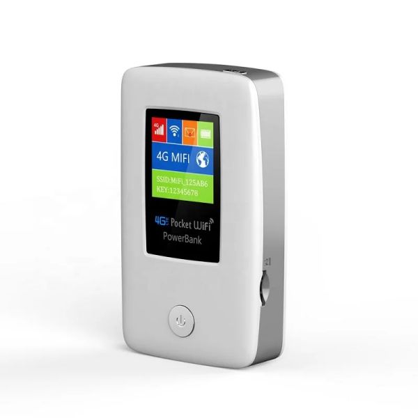 Enrutadores móvil wifi enrutador 5200mAh portátil 3G 4G LTE Router 150Mbps de bolsillo para exteriores inalámbrico Wifi con ranura para tarjeta SIM