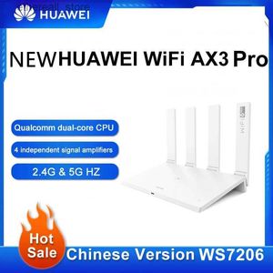 Routeurs Nouvelle Version chinoise AX3 Pro WS7206 routeur sans fil processeur double cœur Qualcomm 2.4G 5G HZ routeur WiFi Q231114