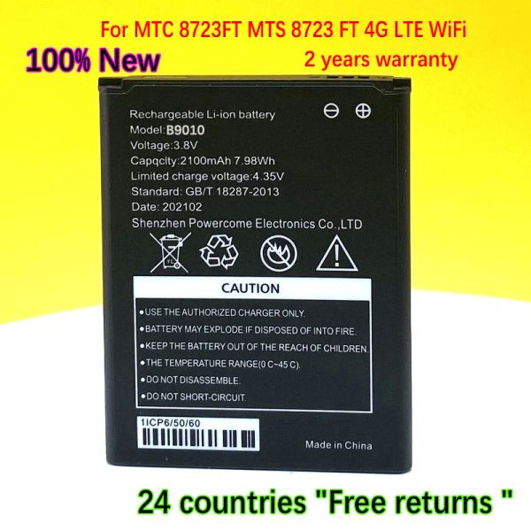 Routers nueva batería original para MTC 8723ft MTS 8723 FT 4G WiFi Router Mini 3G LTE POPLY POPLY SIM ROUNTER RECHARGABLE