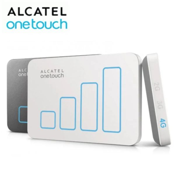 Routers Original Déverrouillé Alcatel Y900 4G + Cat6 300 Mbps 4G LTE WiFi Router avec carte SIM Slot Pocket Mobile Hotspot