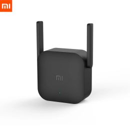 Routers Originele Xiaomi Wifi Amplifier Pro Router 300m Netwerk Expander Repanter Power Extender Roteador 2 Antenne voor Mi Router WiFi