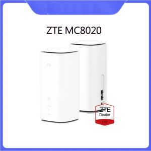Routeurs originaux ZTE MC8020 5G WiFi6 + Router 5400 Mbps Dual Band Mesh WiFi Extender Wireless 5G 4G LTE CPE Router SIM Card Slot
