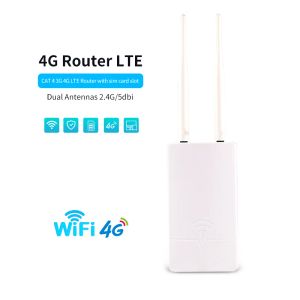 Routers Router WiFi 4G extérieur 150 Mbps Router Wi Fi avec carte SIM