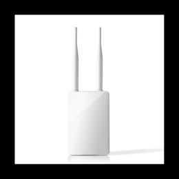 Routers Outdoor Wireless 4G Router Waterdichte WiFi Router Dual Band 300Mbps met Sim Card Slot Poe -voeding (EU -plug)