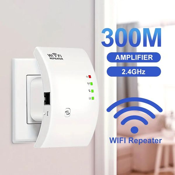 Enrutadores PIXLINK 300Mbps 2 4G Repetidor de rango Wifi Amplificador Wi Fi Extensor de red doméstica Extensor de modo AP Extensor de Internet largo WR01 231117