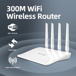 Routers Pixlink WR21Q 300 Mbps Wirelessn Router Internet Mini Wireless Internet WiFi Router Externe antennes Wisp repeater AP -modus