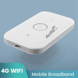 Routers Draagbare 4G MiFi WiFi Router Modem 150Mbps Auto Mobiele Wifi Draadloze spot met Sim Card Slot 230712