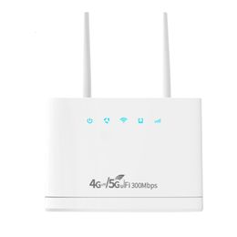 Routers R311Pro Wireless 4G/5G WiFi 300 Mbps Wireless Router Sim Card EU -plug 230506