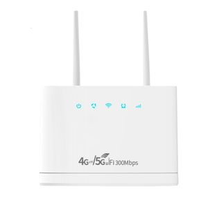 Routeurs R311Pro Wireless 4G/5G Wifi 300Mbps Wireless Router Sim Card EU Plug 230506