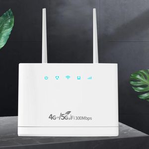 Enrutadores Enrutadores R311 PRO 4G WiFi Enrutador Inalámbrico Antenas Externas Enrutador 4G Módem Inalámbrico con Ranura para Tarjeta SIM Conexión a Internet Wide Co