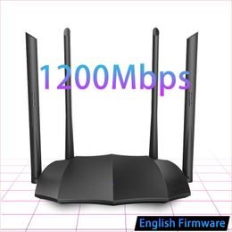 Routeurs Tenda AC8 Gigabit Router Gigabit IPv6 AC1200 Double sans fil 5G Repie-Hotspot WiFi Roteador Gigabit