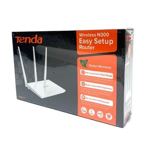 Routers Tenda F3 N300 Router WiFi sans fil avec des antennes à haute puissance 5DBI