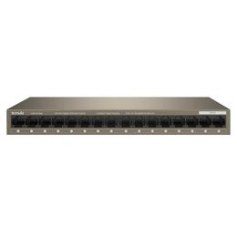 Routeurs Tenda TEG1016M 16 port 2000Mbps Gigabit Ethernet commutateur rapide établir une maison / entreprise de réseau HighSpeed Préféré pour le routeur