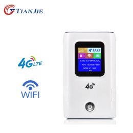 Routers Tianjie MF905C 4G WiFi Router LTE Modem Pocket Hotspot High Spee