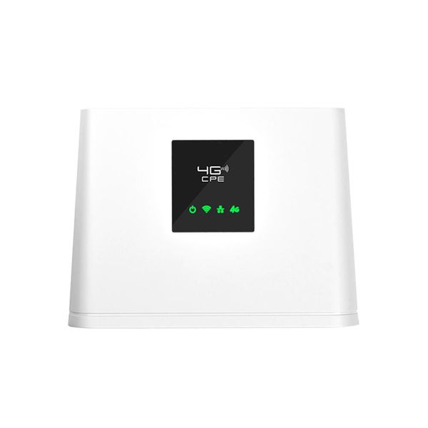 Routeurs déverrouillés de 300 Mbps routeurs wifi 4G LTE CPE Mobile Router avec porteur LAN Port SIM Card Portable Wireless Router WiFi 4G Router