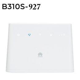Les routeurs déverrouillent Huawei B310S927 LTE FDD 1800 / MHz TDD 2300m WiFi Mobile Wireless VoIP Router + 2PCS Antenne