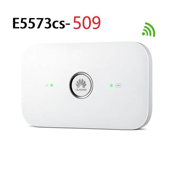 Routeurs déverrouillés Huawei E5573CS509 4G LTE Router Pocket Wireless Sim Card Hotspot Mini WiFi Partage Modem