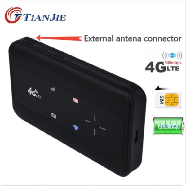 Routers desbloqueados Universal 3G 4G SIM Tarjeta SIM Router Cat4 LTE FDD TDD WiFi Mini Mobile Mobile Hotalle Pocket WiFi Módem portátil de 150Mbps 150Mbps