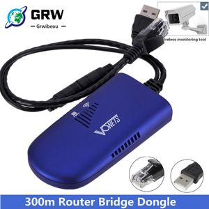 Routeurs VAP11G300 RJ45 MINI WiFi Wireless Bridge WiFi Repeater Routers WiFi pour le réseau de caméra de réseautage informatique Q15183