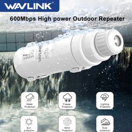 Routers wavlink AC600 High Power Outdoor WiFi Router Access Point CPE Wireless Wifi Repeater Dual Dand 2 4 5GHz 2x7DBI Antenne Poe 230515