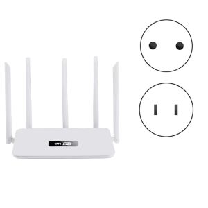 Routers WiFi Router 5 Antennes Router sans fil 2.4g 300 Mbps Mode AP / Dial Répéteur WiFi 5 Antennes High gain pour la maison