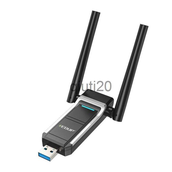 Routeurs sans fil USB Wifi adaptateur double bande 1200Mbps 2.4GHz 5.8GHz WiFi avec 2 antennes PC ordinateur carte réseau récepteur x0725