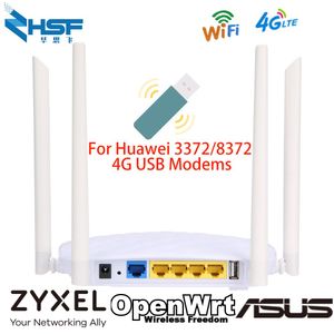 Routers WS1206 Lange afstand Indoor Wireless Network 12V 1A Plug Router USB -poort en externe antennes MT7620N OpenVPN 300 Mbps Wifi Router