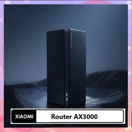 Routers Xiaomi AX3000 Wifi6 Router Gigabit 2.4G 5GHz 5core Enrutador de doble banda Repeater 4 Amplificador de señal de señal extensor PPPOE
