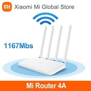 Routeurs Xiaomi Mi routeur 4a 64 Mo double fréquence 2,4 GHz 5 GHz 4 Antennes 300 Mbps Office de dortoir de contrôle d'application Mihome sans fil sans fil