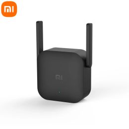 Routers Xiaomi Mi Wifi Amplificador Pro Repetidor inalámbrico 300Mbps 2.4G Extensor de señal 2 Antena externa Enrutador de Internet inteligente