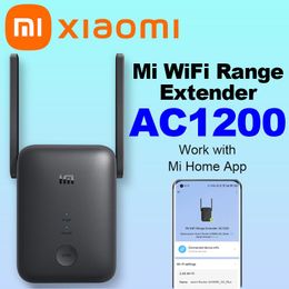 Routeurs Xiaomi Nouvelle version globale MI WiFi Range Extender AC1200 2,4 GHz 5 GHz Bande 1167Mbps Router de signal d'amplificateur d'amplificateur Ethernet