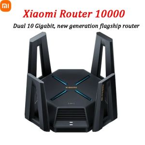 Routers XIAOMI Router 10000 WiFi 7 Tri Frequency 10 Gigabit Netwerkrouter USB 3.0 2G Geheugen Mesh Netwerken Game Accelerator Smart Home