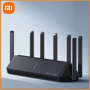Routers Xiaomi WiFi Ax6000 Wireless Router WiFi6 6000 MBS WiFi6 VPN 512MB Qualcomm CPU MESH REPEATER External Signal Network -versterker