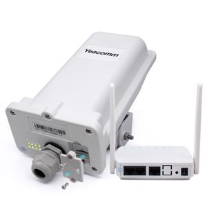 Routers gratis verzending!Yeacomm YFP11K 4G CPE WiFi Kit Outdoor Lte Router en Indoor WiFi AP