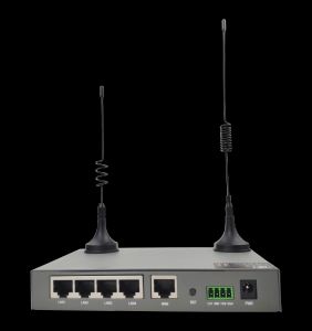 Routeurs zlwl iot zr5000 à haute vitesse 4G wireless one router wifi lte industriel routeur avec le câble GE Port Cat6