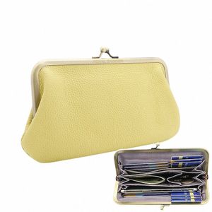 Royal Bagger Playing Purshes pour femmes Vache Vow Coue Coin Purse Carte Fi Casual Kiss Lock Phe Wallet 1516 18K9 #