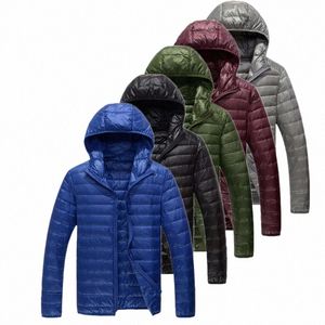 Royal Blue Parkas à capuche pour hommes Zipper Ctrol Veste d'hiver Fi Vente chaude Jaqueta Plus Taille S-5XL Manteaux chauds légers Q2bU #