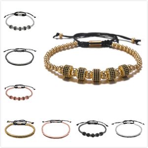 Koninklijke Armband Set Romeinse Gevlochten Armbanden Voor Mannen Vrouwen Mode-sieraden Armband Gouden Manchet Vriendschap Geschenken Nieuw