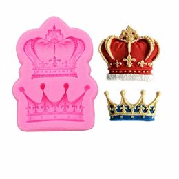 Royal Crown Silicone Fandont Molds Silicone Crowns Chocolade schimmels Candy Mold Cake Decorating Tools