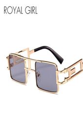 Royal Girl Fashion Retro Square Sunglasses Marque Small Size Alloy Frame Sun Glasses For Men Women SS6188251831