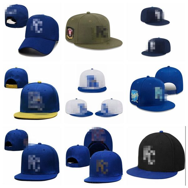 Royalses-KC lettre casquettes de Baseball gorras os pour hommes et femmes sport hip hop coton hommes femmes soleil Snapback chapeaux