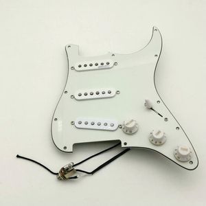 Rrae alnico 5 wvs pick-up single coil pickguard câblage adapté à la guitare ST