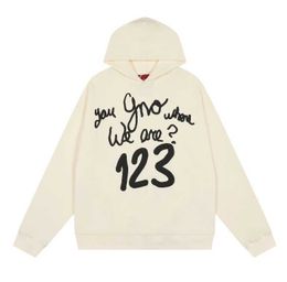 RRR123 Heren sweatshirt met capuchon 24ss Designer Snake Print Co branded Losse vrijetijdshoodie Dames trui Herenmode Unisex