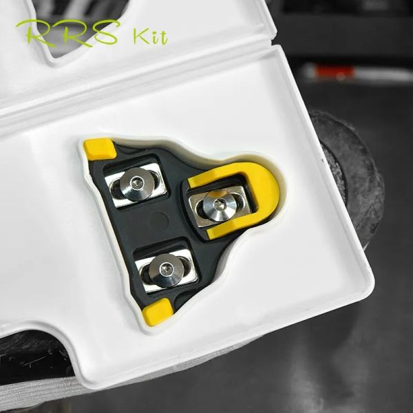 Rrskit Bicycle Pedal Cleats Tool Tool Road Bike Auto-verrouillage de la pédale d'auto-réglage pour les chaussures de verrouillage à cyclisme SPD Cliate