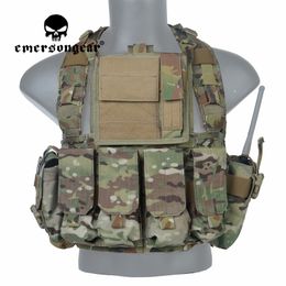 Porte-plaque RRV avec pochettes, ensemble léger pour la chasse Airsoft CS WarGame, armure corporelle de protection, gilet tactique