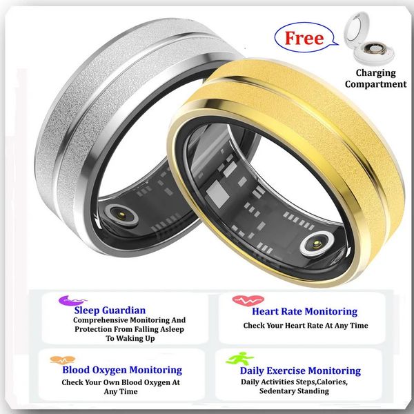 RS1 Smart Ring Matte Surface multifonctionnelle étape de santé Tracker de santé car