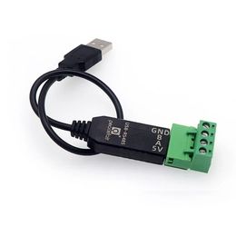 RS485 Naar USB 485 Converter Adapter Ondersteuning Win7 XP WIN98 WIN2000 WINXP WIN7 WIN10 VISTA PC Hardware Kabels Adapters