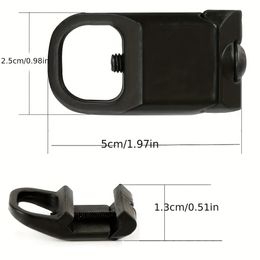 RSA QD ESLINGA ADAPTADOR DE MONTAJE DE ACERO, ACCESORORIO CONDATIBLE CON RIEL DE 20MM, ACCESORIOS PARA Rifle de Caza Airsoft