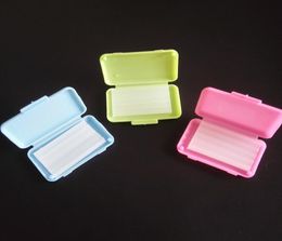 Orthodontische was Gekleurde hoesjes Tandbrace Relief Beschermende was Nieuwe stijl waard om te kopen Tandheelkundige orthodontische was groen, roze en blauw 9077233